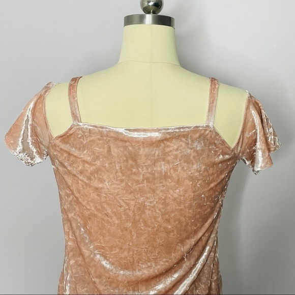 New York & Company- 7th Avenue Velvet Top - Picture 5 of 7